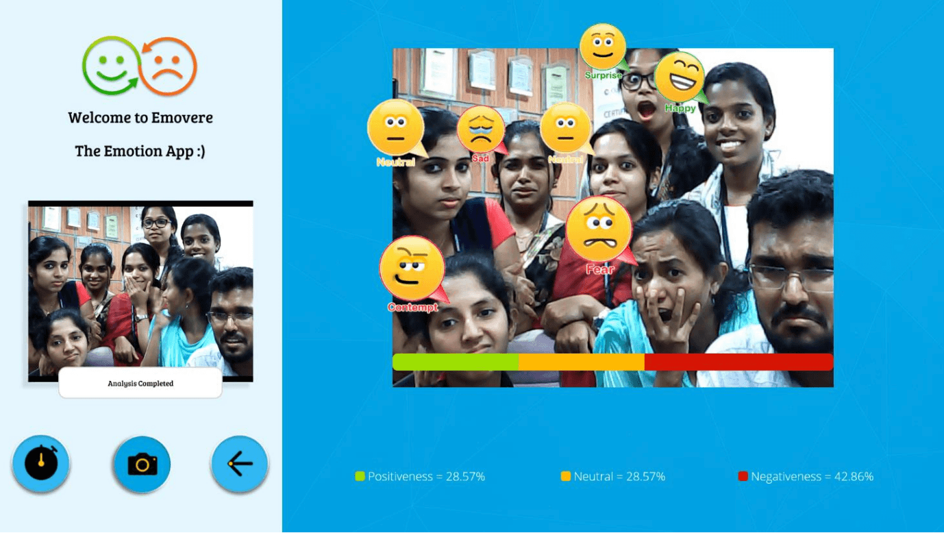 Emovere - An Emotion Recognition App gallery